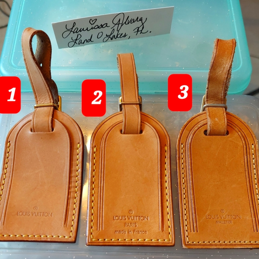Louis Vuitton Luggage Tags